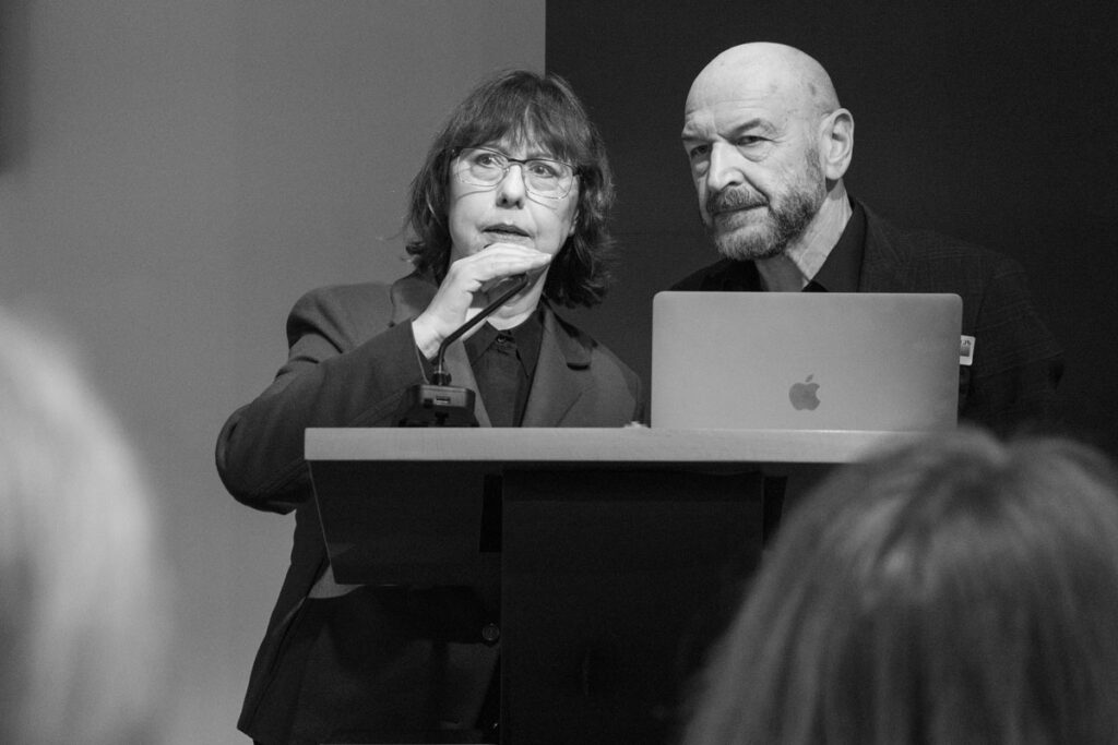 DGPh Doppelspitze mit Michael Biedowicz, Hamburg 2024, Foto: Barbara Wolff